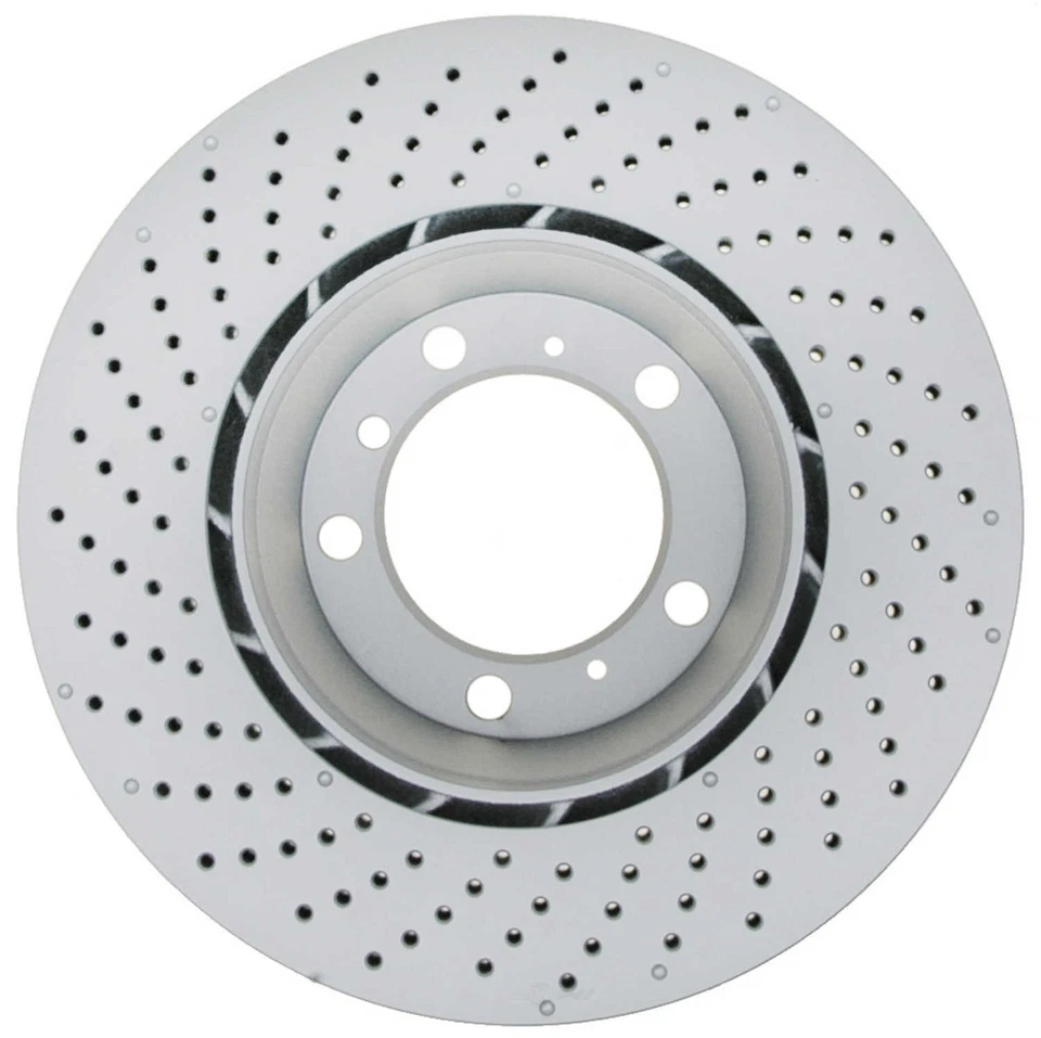 Rotor de freno trasero derecho para Porsche 911 2001-2013 2002 2003 2004 2005 Raybestos Foto 2 de 3