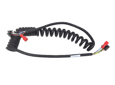 Technogym Excite 700 Recumbent Bike Heart Rate Pulse Grip Coiled Wire Harness