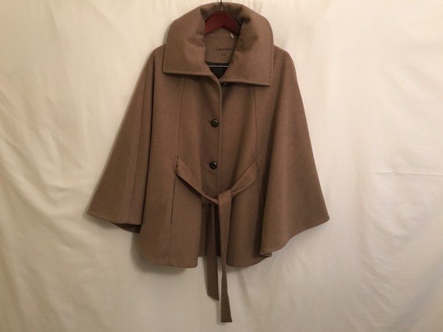 calvin klein cape coat