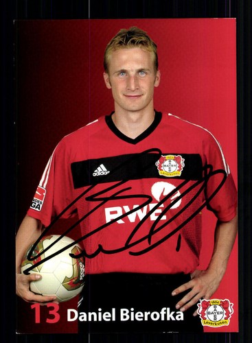 DIMITAR BERBATOV - carte autographe originale signée Bayer