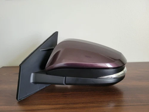 NEW BLACK CURRANT 16-18 RAV4 Driver Left Mirror Power Heated/Signal/Blind Spot 