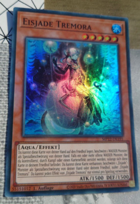 YuGiOh!: Eisjade Tremora / Icejade Tremora MP22-DE191 Super Rare 1. Auflage