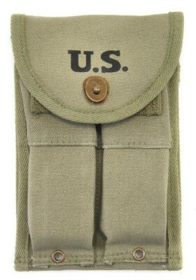 #ad WW2 RIGGER MADE M1 CARBINE MAGAZINE POUCH $19.99