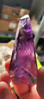 Amethyst,  Amethyst Freeform poliert, +AAA Spezial/ 76g