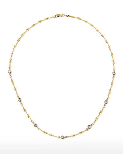 diamond 0.28 ct dog-bone Necklace 