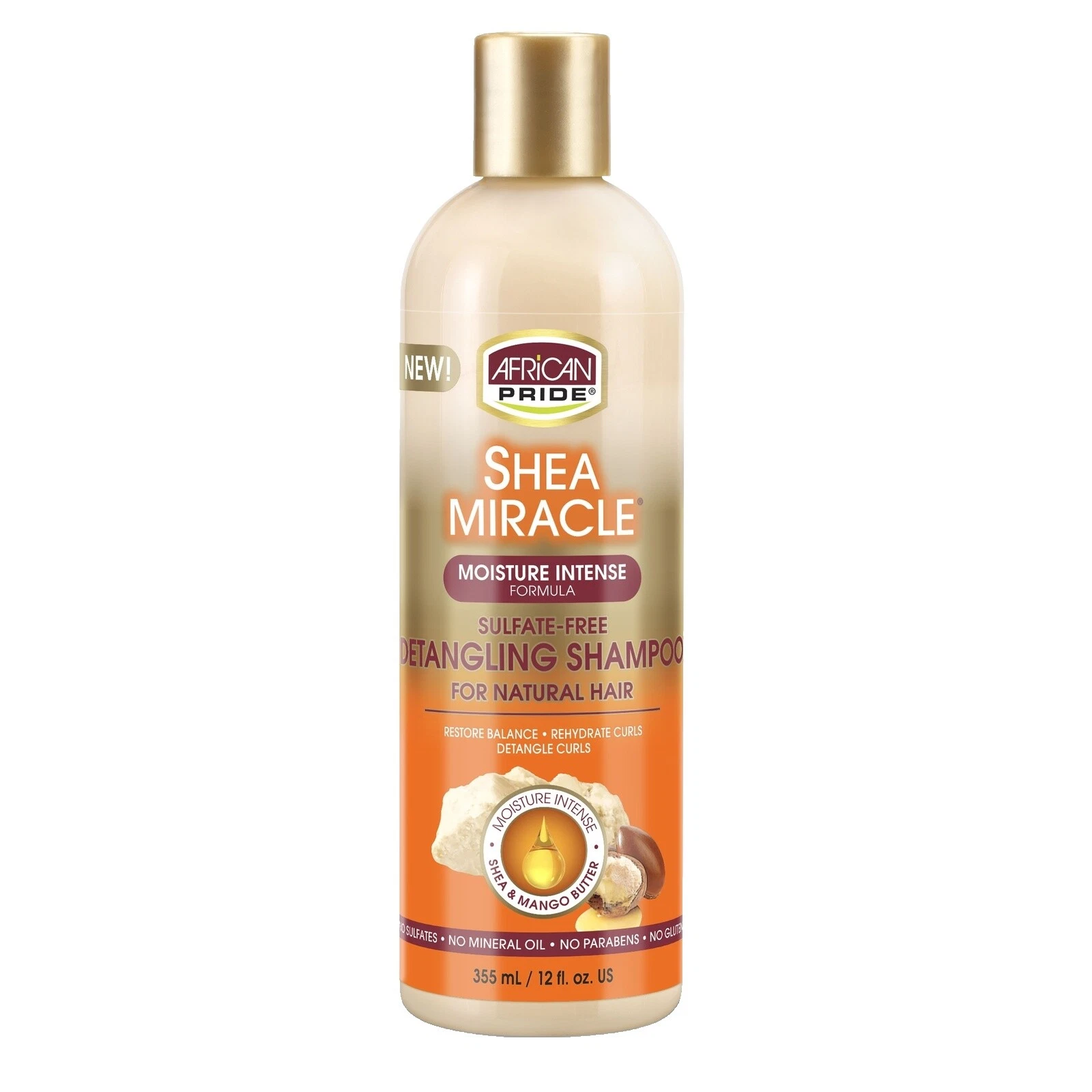 African Pride All Hair Types Detangling Shampoos & Conditioners