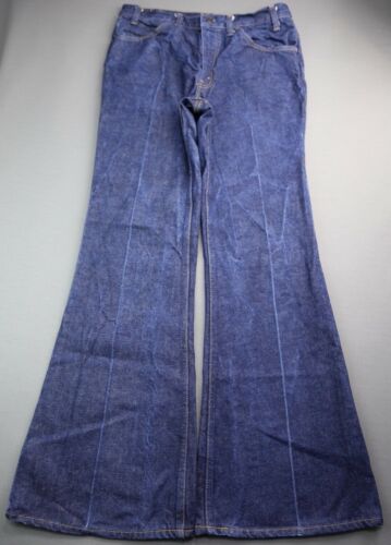 Vintage Men's Levi's 684 Jeans Bell Bottoms Dark Sz 34x33 (Msr 33x32) Talon  42 | eBay