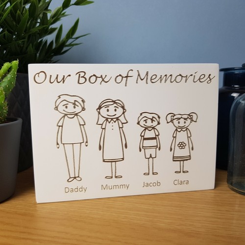Personalised Gift for Couples, Memory Box Engagement or Wedding Gift, Newlyweds - Picture 9 of 12
