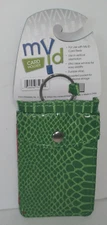 Cosco My ID Card Holder For Cards & Keys Green  75032  Free Shipping