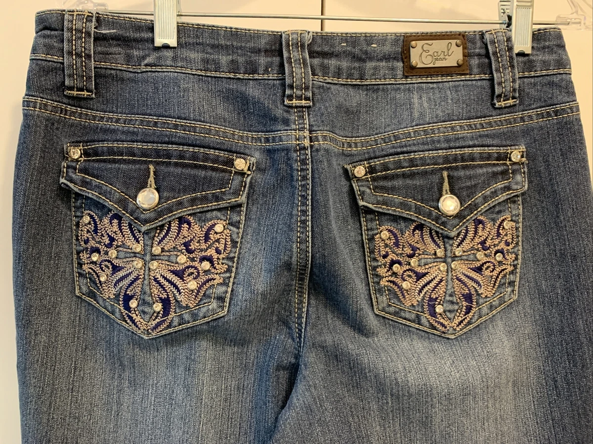 Earl jeans hotsell embroidered