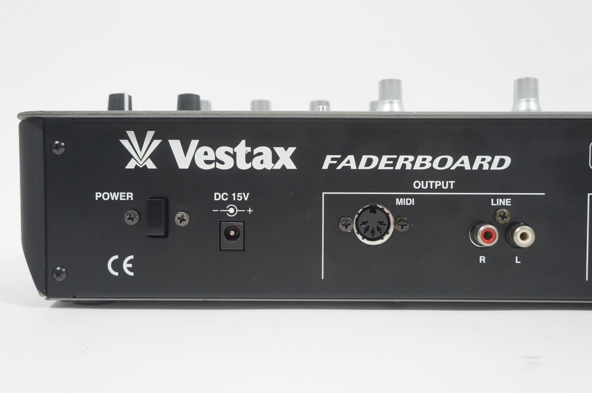 Vestax FADERBOARD フェーダーボード (ゴールドパネル) vestax