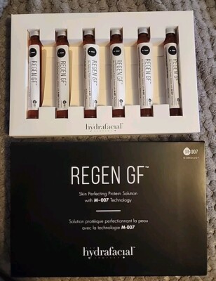 Edge Hydrafacial REGEN GF Skin Perfecting Protein Solution M-007 -6 Vials
