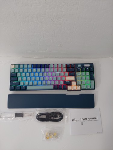 RK ROYAL KLUDGE RK96 Mechanical Keyboard RGB 2.4 - Yellow Switch - Picture 1 of 6