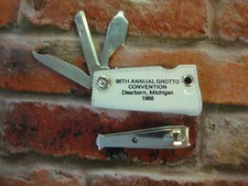 96th annual Grotto convention dearborn michigan 1988 knife manicure set USA MADE