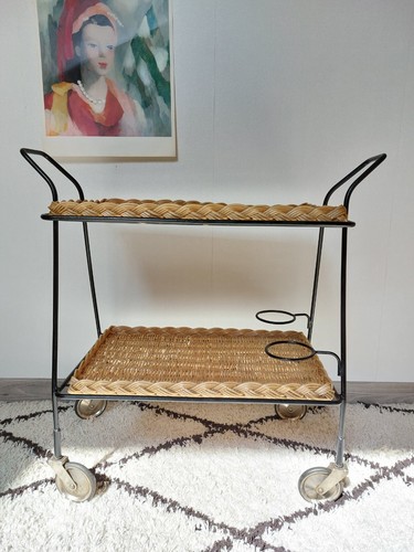 DESSERTE ROULANTE OSIER &