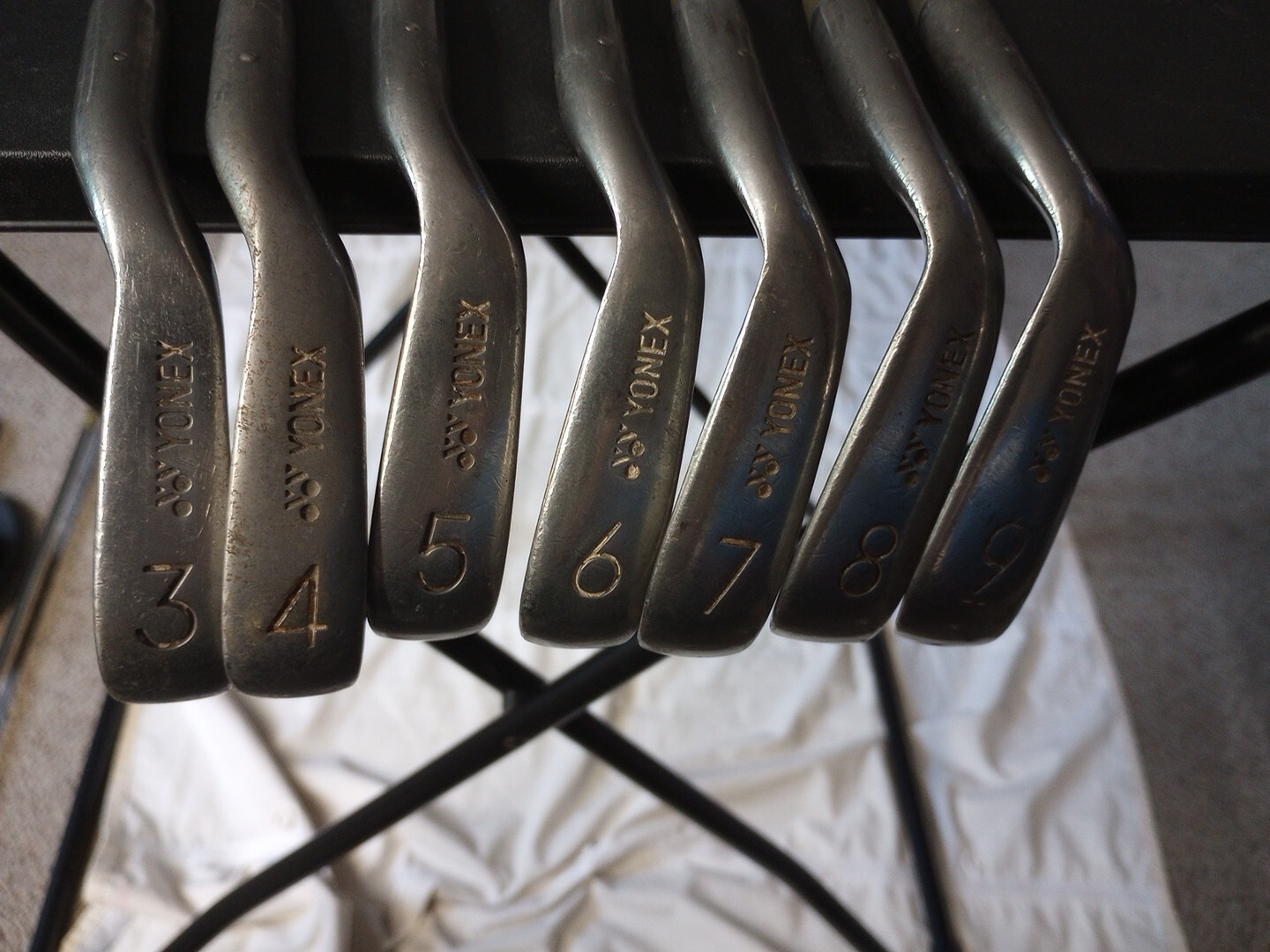 Yonex Graphlex IPS Iron Set 3,4,5,7,8,9 GY200 Graphite Shaft | eBay