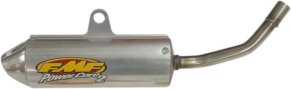 FMF 025025 POWERCORE 2 SILENCER ALUMINUM KTM XCW-E 250 2008 - Immagine 2 di 2