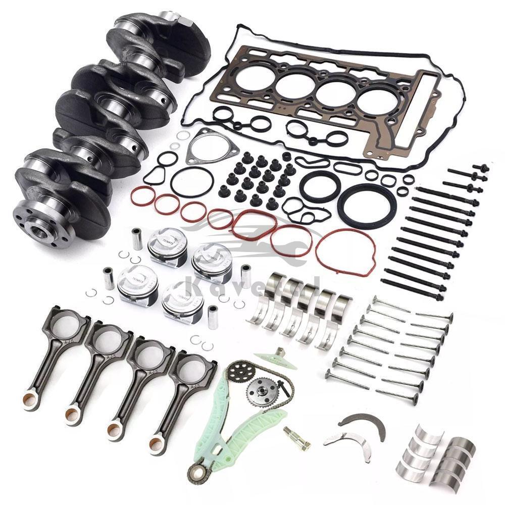 N14 1.6L Engine Overhaul Rebuild Kit - Crankshaft Rods Timing For Mini Cooper S