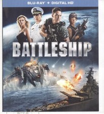 No Disc No Case ORIGINAL COVER ART Battleship  2011 Bluray Cover Taylor Kitsch