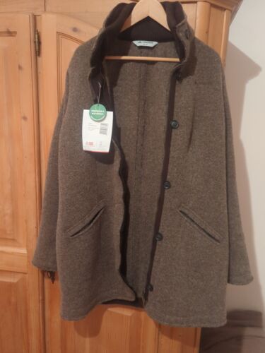 VAUDE Damen Mantel Lavin Coat Strickmantel, Outdoormantel, Nougat Braun, 44 XL - Bild 1 von 12