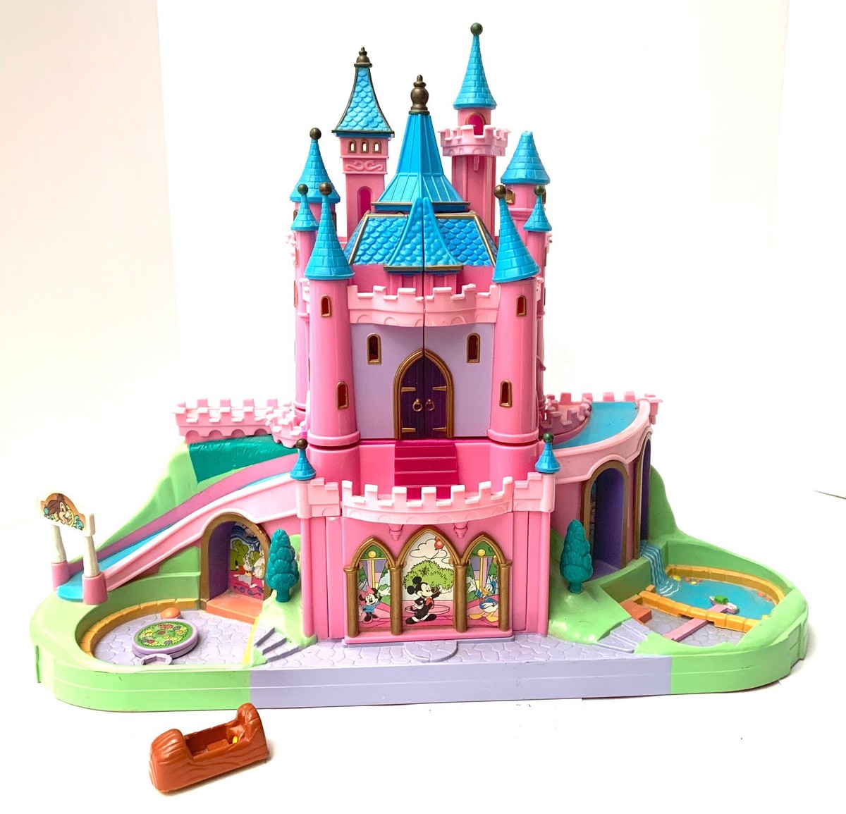 Disney Polly Pocket Castle Playset Splash Mountain Log Ride