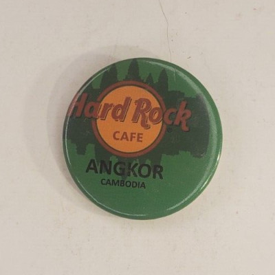 Hard Rock Cafe  Angkor Cambodia Pinback Button