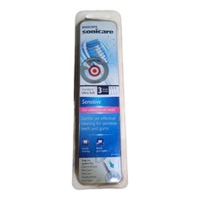Philips Sonicare Replacement Brush Heads ULTRA SOFT Sensitive HX6053 3 Ct