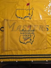 Jack Nicklaus Course Flown Augusta National Golf Club  Signed Autographed Flag 4
