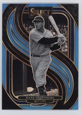 2025 Panini Select Premier Level Blue Prizm 184/199 Hank Greenberg #176 HOF s1i