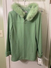 Vintage, Green, mdp saga fox fur jacket, size large, with tags