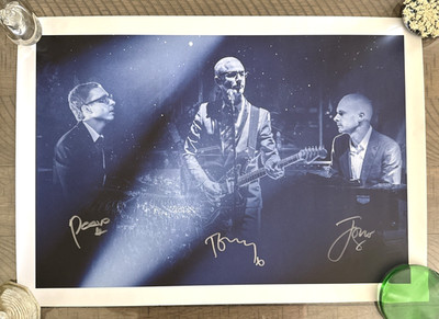 Rare Above & Beyond Acoustic II Signed Poster | Paavo, Tony, Jono Autographs