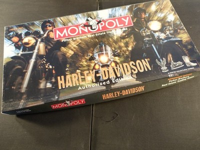 Monopoly Harley Davidson Authorised Edition, USAOPOLY, komplett, 1997