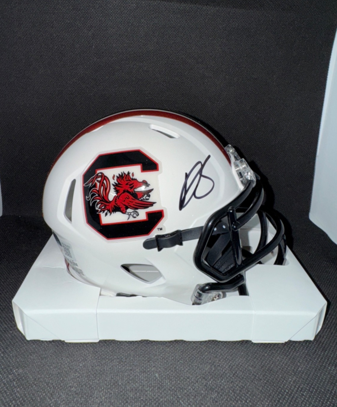 DEEBO SAMUEL Autographed Signed San Francisco 49ers SOUTH CAROLINA GAMECOCKS Mini Football Helmet w/ COA BECKETT 