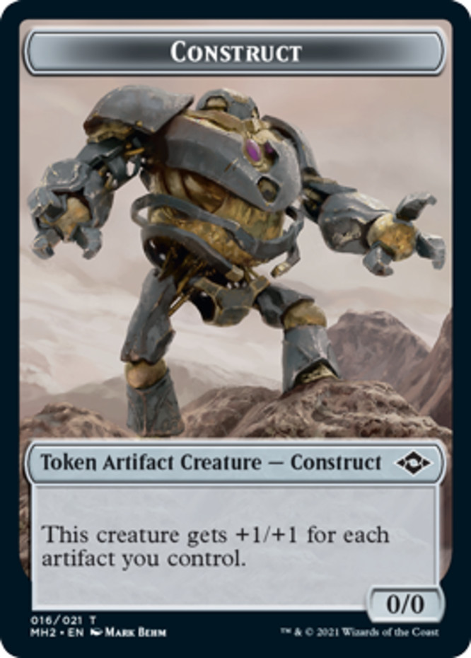 Light Play x 1 Construct Token Modern Horizons 2