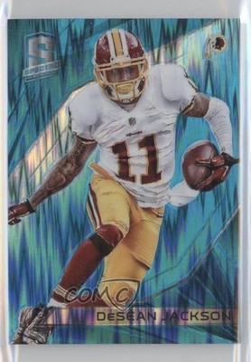 2015 Panini Spectra Neon Blue Prizm 33/49 DeSean Jackson #37 0f8