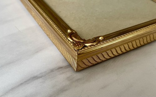 Vintage Ornate Metal Gold Tone Frame Fits 5x7 | eBay