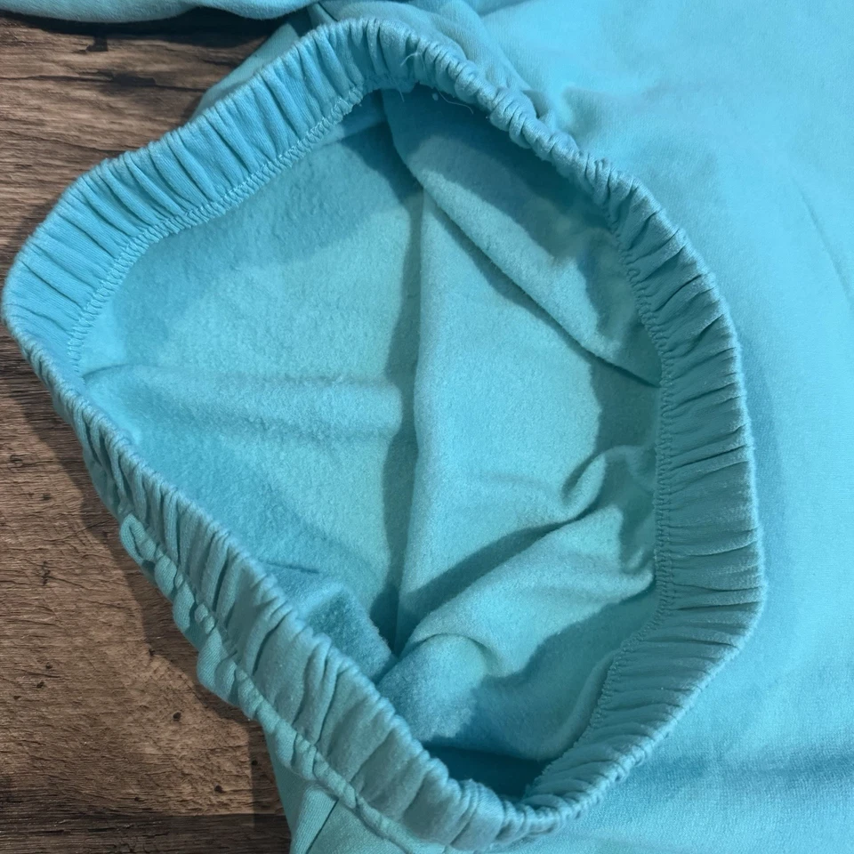 Sudadera Pullover Verde Aqua Estampado Gráfico Suerte Hecha a Mano para Niñas Talla XL 14/16 Foto 4 de 4