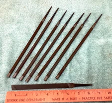 7 Nicholson USA 185 Chain Saw & 1 Cantsaw Files