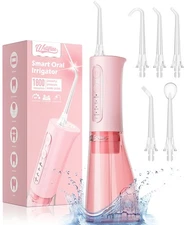 Irrigador Bucal Kit de Limpieza Dental Inalámbrico 4Mod Portátil Recargable IPX7