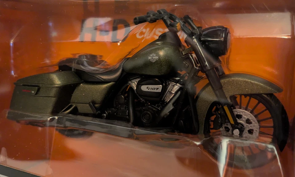 Maisto Harley Davidson 2022 Road King Special Series 43 1:18 fundido a presión Foto 2 de 4