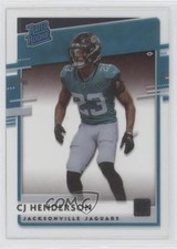 2020 Panini Chronicles Clearly Donruss Rated Rookie CJ Henderson #RR-CH 0xu1