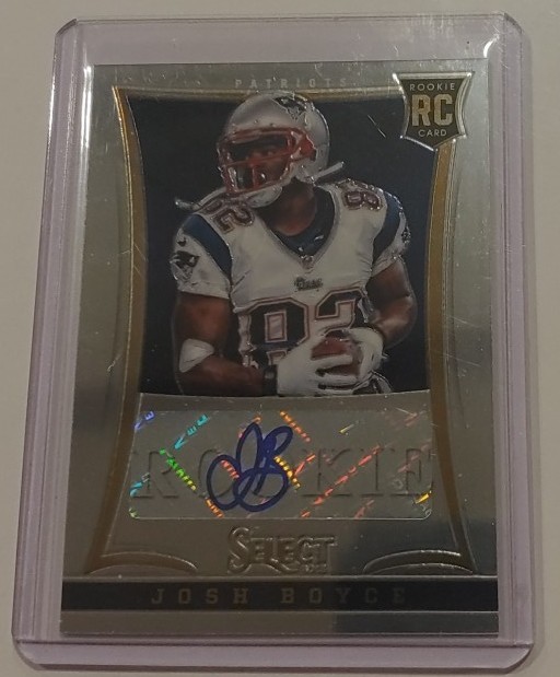 Josh Boyce Panini Select #201 Autograph