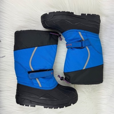 L.L.Bean Kids Northwoods Winter Snow Boots Waterproof Insulated Rubber Sole Sz 6