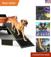 Dog Ramp for Car 74 L 20 W Extra-Long Pet Ramp for Large Dogs
