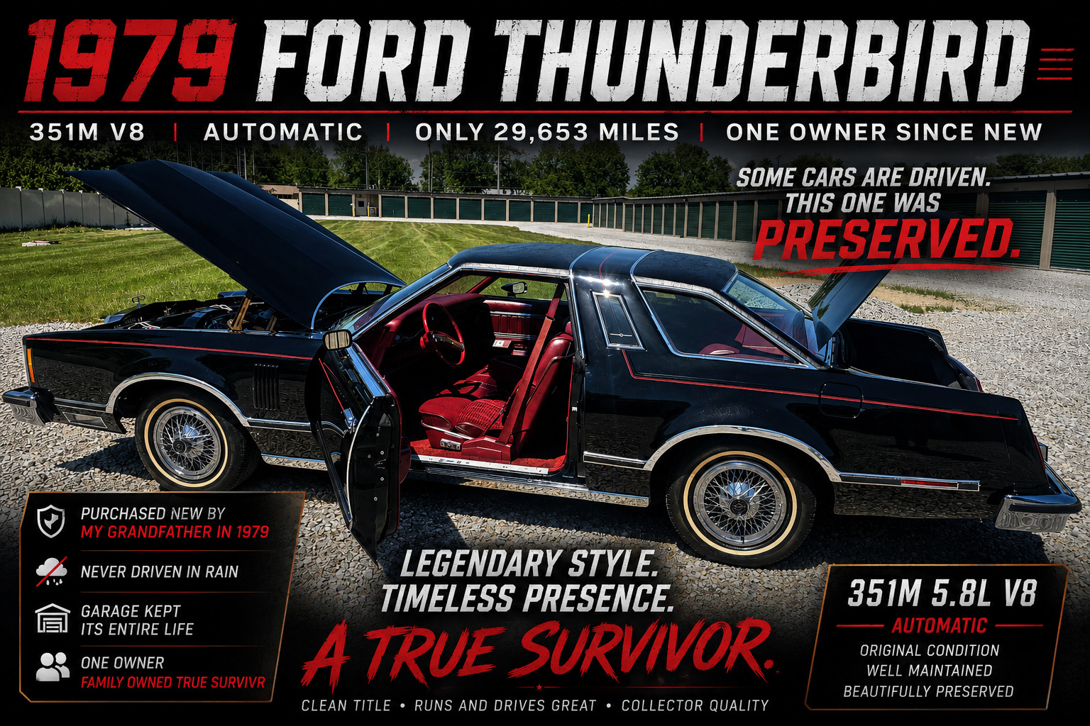 1979 Ford Thunderbird for sale in New Albany Ohio
