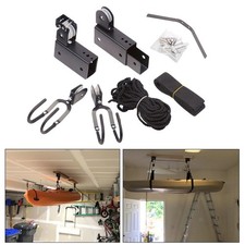 Kayak Hoist Garage Ceiling Storage Bicycle Hoist Bike Lift Pulley System for