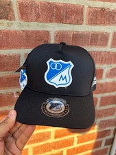 Gorra Millonarios F.C Millos Negra Gorra Cachucha Tribuna Colombiana EE. UU.