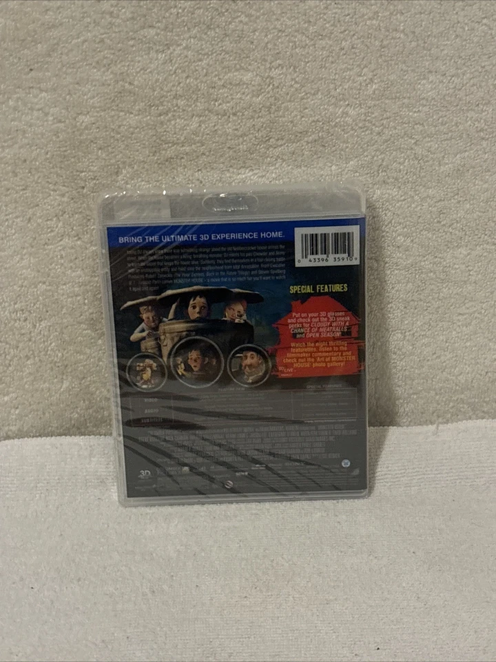 Monster House Blu-ray 3D Movie Promo Version Rated PG New Sealed FREE SHIP - Image 2 of 4
