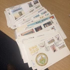 Job Lot of 63 Isle of Man First Day Covers. 1973 - 1986