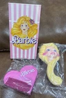 Barbie vintage I'm into Barbie Gift Set Hairbrush brush & Comb